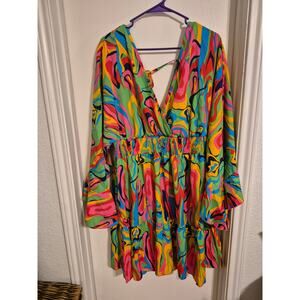 Shein Curve Multicolor Dress